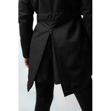 Lange verwarmde jas Jadine Horze winter Zwart Lange verwarmde jas Jadine Horze winter Zwart