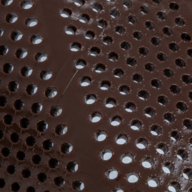 Acavallo Gel NS-S Classic-S vlak uitgesneden schokdemper Bruin / natuurlijk schapenvacht