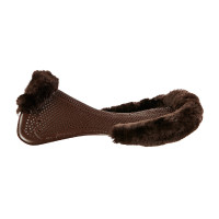 Acavallo Gel NS-S Classic-S vlak uitgesneden schokdemper Bruin / bruin schaap Acavallo Gel NS-S Classic-S vlak uitgesneden schokdemper Bruin / bruin schaap