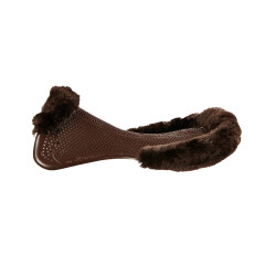 Acavallo Gel NS-S Classic-S vlak uitgesneden schokdemper Bruin / bruin schaap