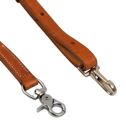 Western Pool’s veter van getrokken leer Lichte olie Bruin