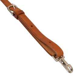 Western Pool’s veter van getrokken leer Lichte olie Bruin