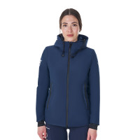 Waterdicht damesjack Equestro x FISE Marineblazer Marineblauw Waterdicht damesjack Equestro x FISE Marineblazer Marineblauw
