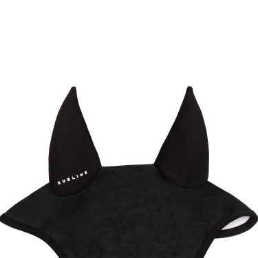 Acavallo Sublime vliegennetje in Louvre met siliconen logopatch Zwart