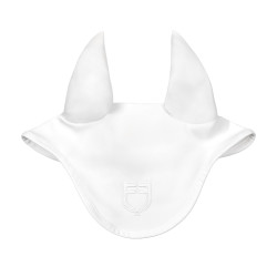 Equestro Silica oornetje met logo Wit