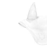 Equestro Silica oornetje met logo Wit
