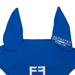 Equestro x FISE oornet van technische stof Blauw van Savoye Equestro x FISE oornet van technische stof Blauw van Savoye