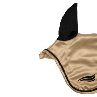 Satin Supreme oornetje met elastische oren Beige