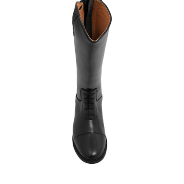 Kinderlaarzen Supreme met veters Zwart