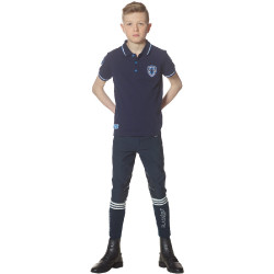 Broek F&C Saint Malo Junior Marine / oranje Blauw