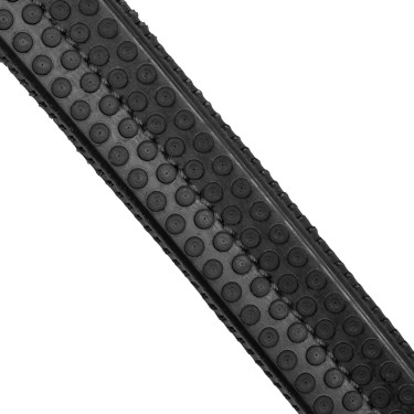 Equestro hoofdstel met anatomische neusriem Zwart