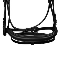 Hoofdstel Equestro Softy Cover Zwart