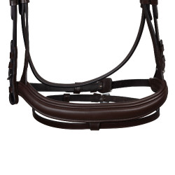 Hoofdstel Equestro Softy Cover Donkerbruin