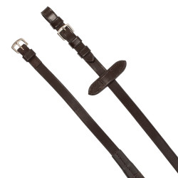 Supreme hoofdstel met gebogen anatomische neusriem Donkerbruin