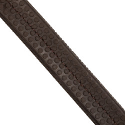 Supreme hoofdstel met gebogen anatomische neusriem Donkerbruin