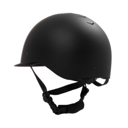 Uniseks Equestro Azael-rijhelm met achterste draaiknop, conform EN 1384-2023 Zwart / gunmetal Grijs Uniseks Equestro Azael-rijhelm met achterste draaiknop, conform EN 1384-2023 Zwart / gunmetal Grijs