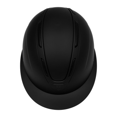 Dameshelm Equestro Apocalypse matten schaal, goedgekeurd volgens EN 1384-2023 Zwart / zwart