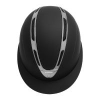 Dameshelm Equestro Apocalypse matten schaal, goedgekeurd volgens EN 1384-2023 Zwart / zwart