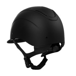 Unisex helm Equestro Apocalypse matte schaal EN 1384-2023 Zwart / zwart
