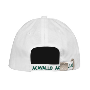 Unisex Acavallo honkbalpet Wit