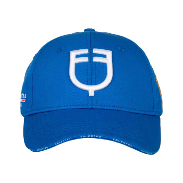 Unisex pet Equestro x FISE Blauw van Savoye