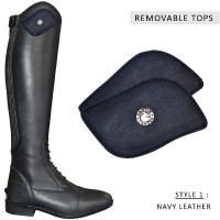 Laarzen PRATONI zwart Canter