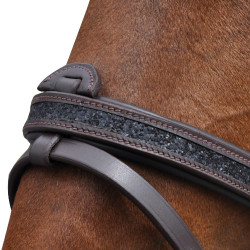 Bridon Canter Zwart strass Bridon Canter Zwart strass