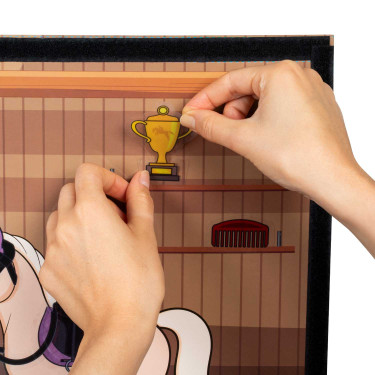 Paardenspeeltje Equestro 48×33 cm Zwart