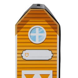 Paardenspeeltje Equestro 48×33 cm Zwart