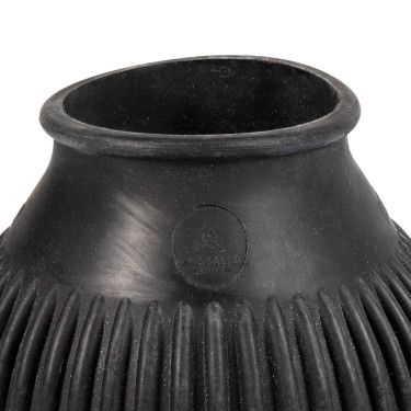 Rubberen springschoenen Acavallo met logo Zwart