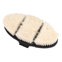 Equestro flexibele verzorgingsborstel met zachte haren Natuurlijk Bruin Equestro flexibele verzorgingsborstel met zachte haren Natuurlijk Bruin