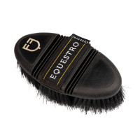 Flexibele Equestro-borstel met haren van 5 cm Zwart Flexibele Equestro-borstel met haren van 5 cm Zwart