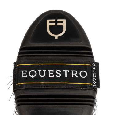Flexibele Equestro-borstel met haren van 5 cm Zwart