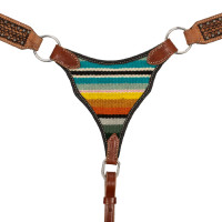 Western-huntcollier Pool’s tapijtdecoratie Natuurlijk Bruin