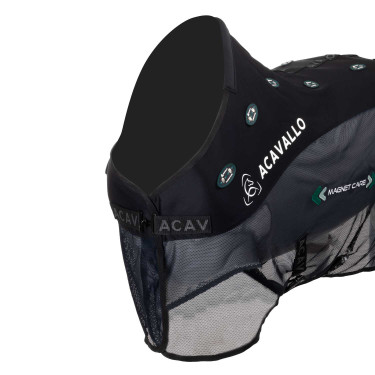 Acavallo Magnet Care deken Zwart