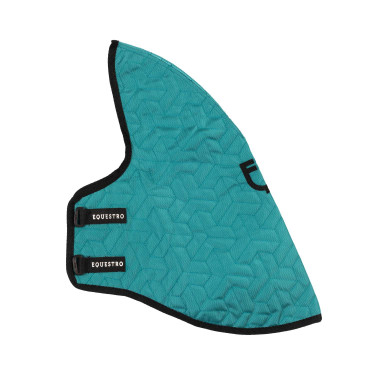 Deken voor hobby horse Equestro Donkercyaan