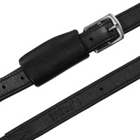 Supreme enkelvoudige stijgbeugelriemen Zwart