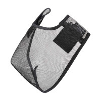 Equestro Comfort Shield Drop neusriem Zwart Equestro Comfort Shield Drop neusriem Zwart