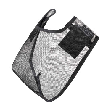 Equestro Comfort Shield Drop neusriem Zwart