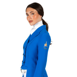 Dames wedstrijdfrac Equestro x FISE Blauw van Savoye