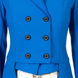 Dames wedstrijdfrac Equestro x FISE Blauw van Savoye