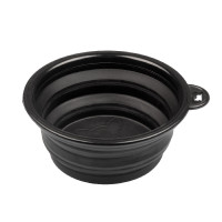 Opvouwbare voerbak voor kleine honden Supreme Zwart