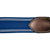Elastische jacht Y-halsband Chetak Marron / bleu électrique Elastische jacht Y-halsband Chetak Marron / bleu électrique