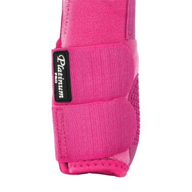 Voorste westernbeschermers Platinum Pro Star Anatomic Fuchsia Roze