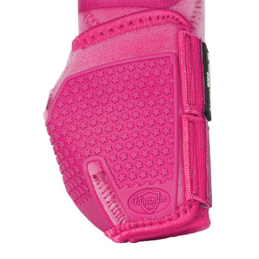 Achterste western peesbeschermers Platinum Pro Star Anatomic Fuchsia Roze