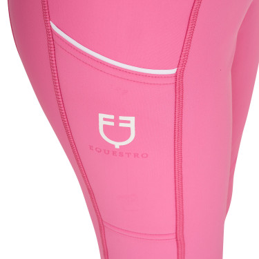 Meisjeslegging Equestro met fleecevoering Roze kasteel