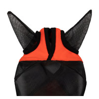 Equestro vliegenmasker met voorlogo Grenadine Rood