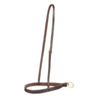 Neusriem voor one-ear hoofdstel van Pool’s met messing gespen Geolied Neusriem voor one-ear hoofdstel van Pool’s met messing gespen Geolied