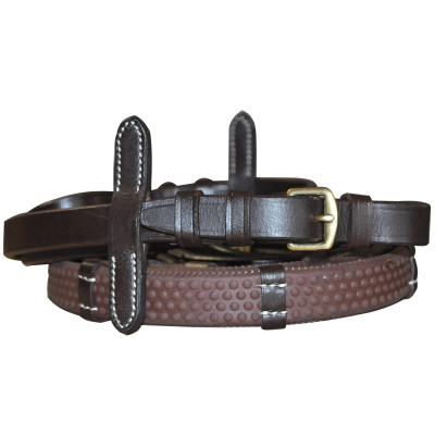 Teugels Eventer met stoppers 16 mm Chetak Bruin
