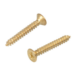 Massieve messing hoofdstelhaak Supreme Goudkleurig